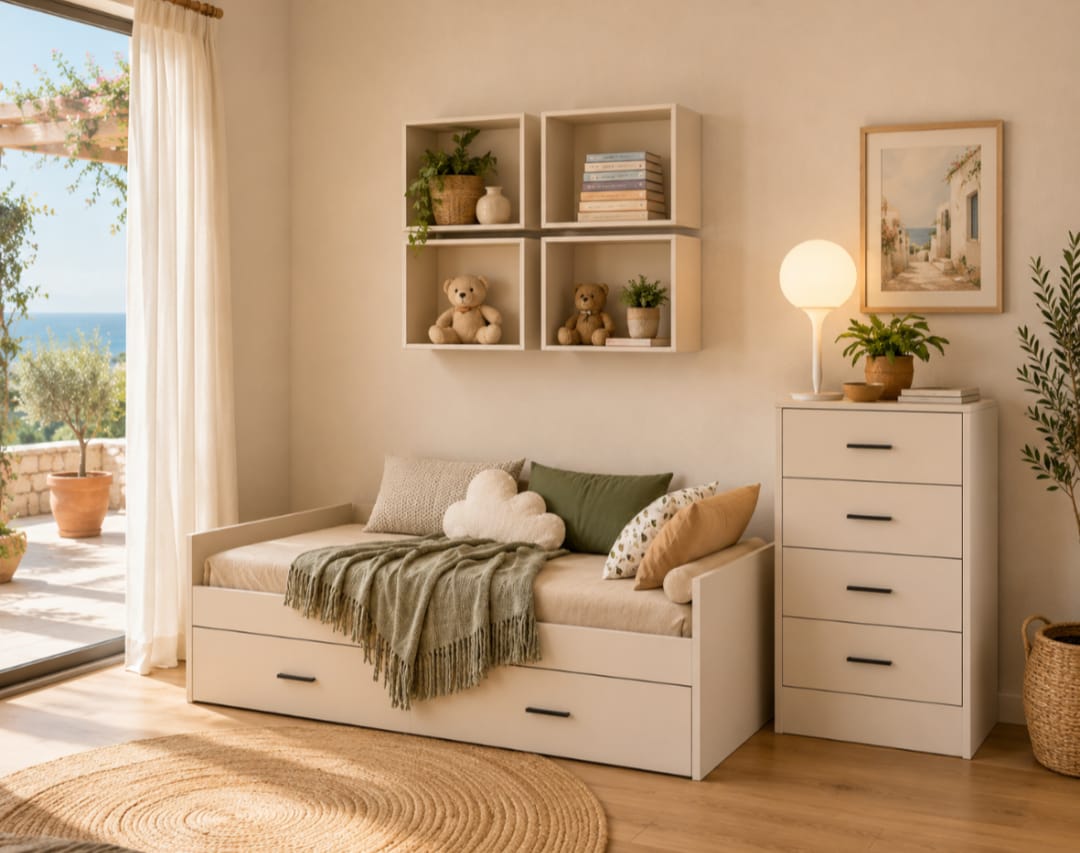 Cama nido blanca